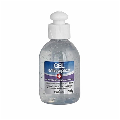 Álcool Gel 70%- Detagold 102g 