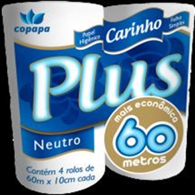 Papel Higiênico - Carinho Plus Folha Simples