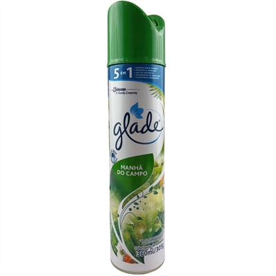 Aromatizante- Glade 360ml- Manhã do Campo