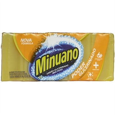 Sabão Glicerinado - Minuano Neutro 5x200g 