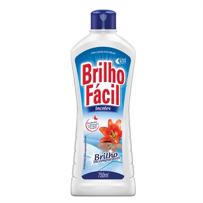 Cera Brilho Fácil Incolor-  750 Ml