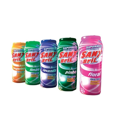 Saponáceo Tradicional em Pó 300 ml - Sany