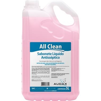 Sabonete Líquido antisséptico 800 ml - Audax